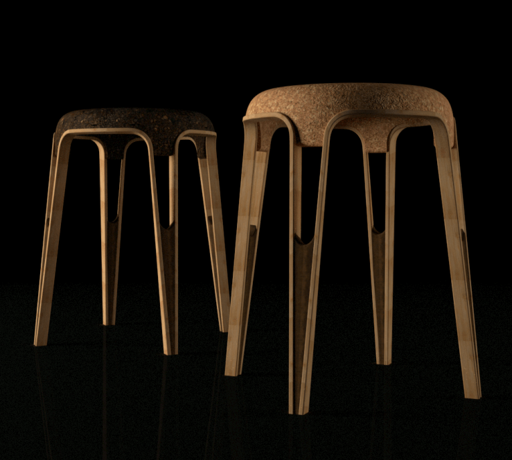 sagano low stool
